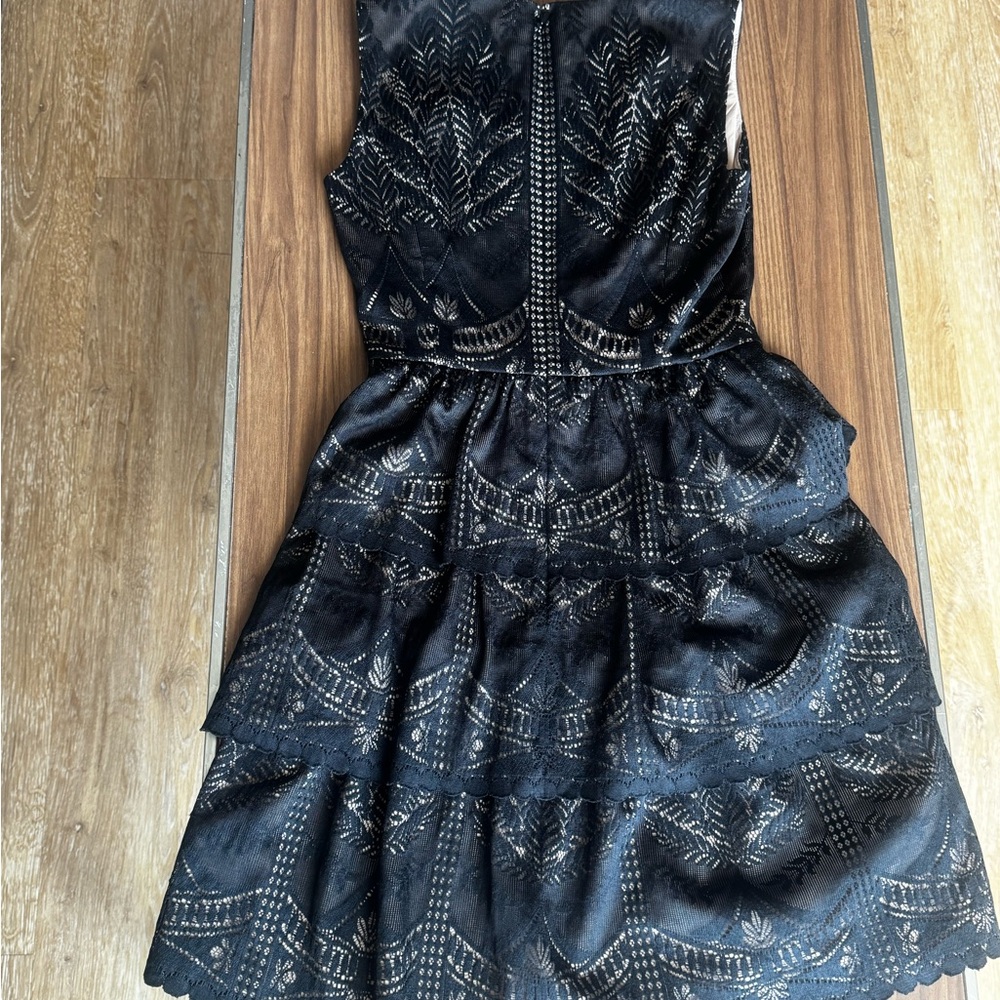BCBGMaxAzria Black Lace Dress